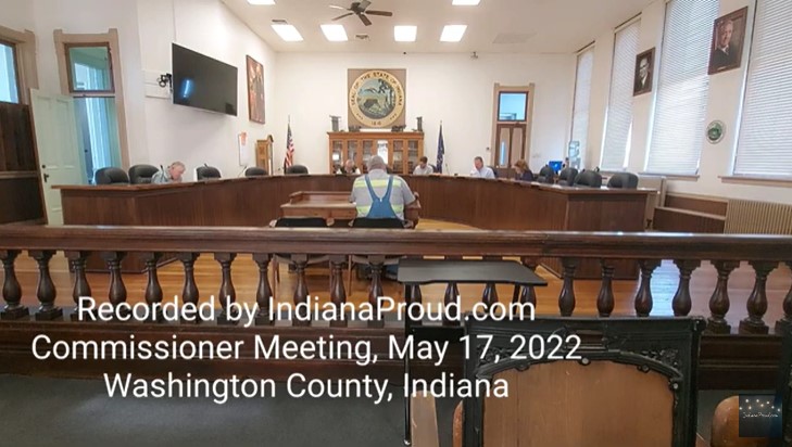 Commissioner Meeting, May 17, 2022, Washington County, Indiana
