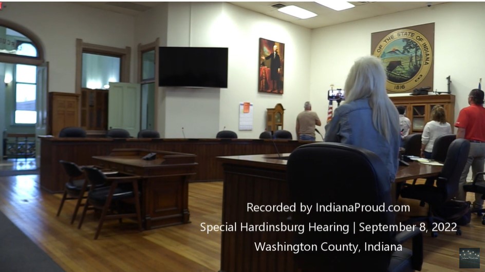 Hardinsburg Special Hearing | September 8, 2022 | Washington, Indiana