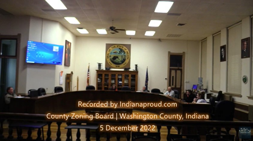 County Zoning Board | 5 Dec 2022 | Washington County Indiana